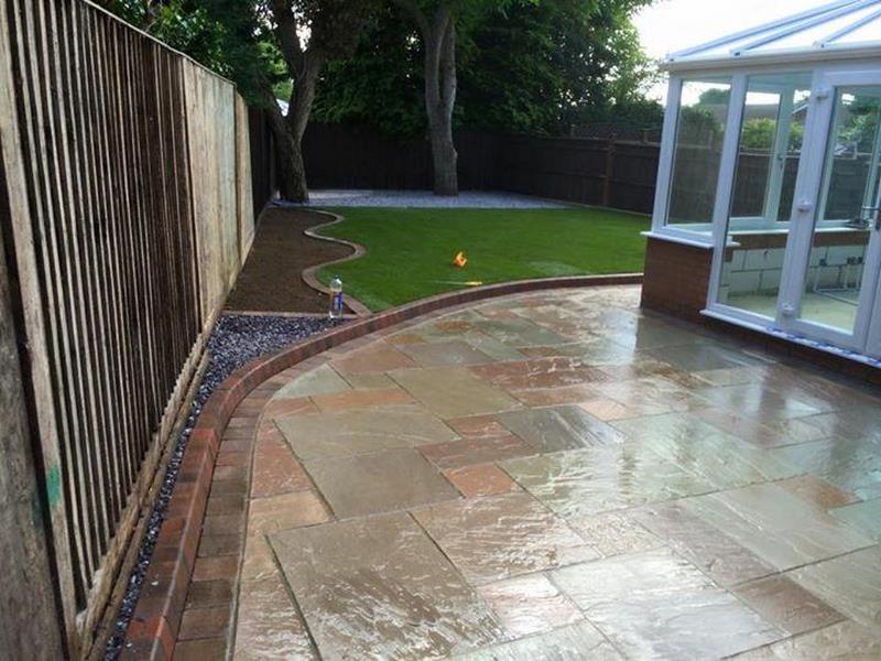 sandstone patio watford raj green 05