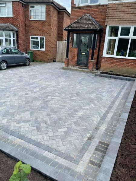 st albans block paved driveway 04